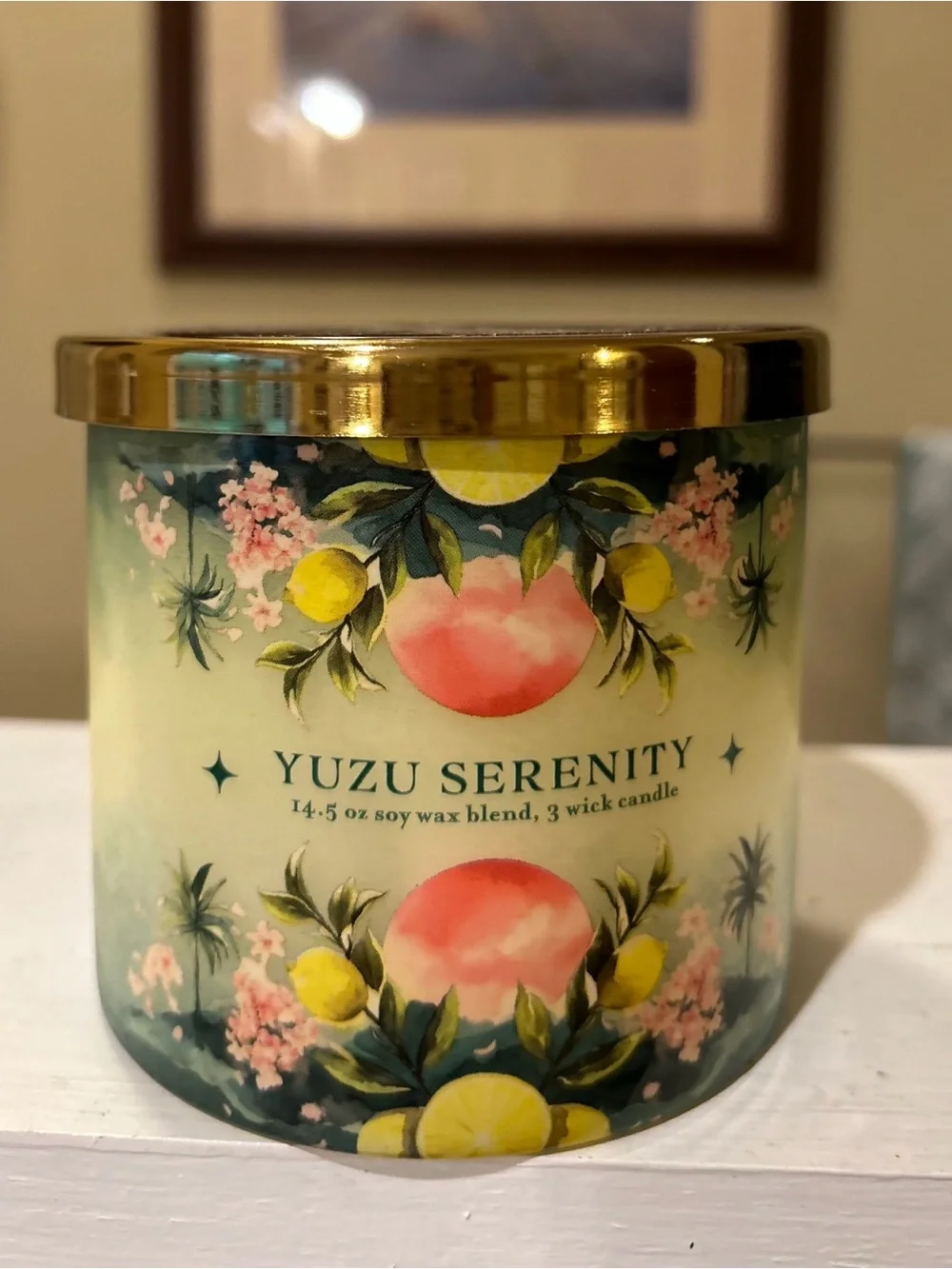 Goose Creek Yuzu Serenity 3-Wick Soy Candle - Serenity